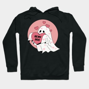 Valentines Ghost Be My Boo Hoodie